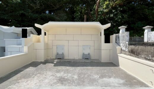 お墓修繕工事（西原町）