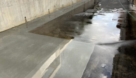 花壇撤去土間工事（南風原）